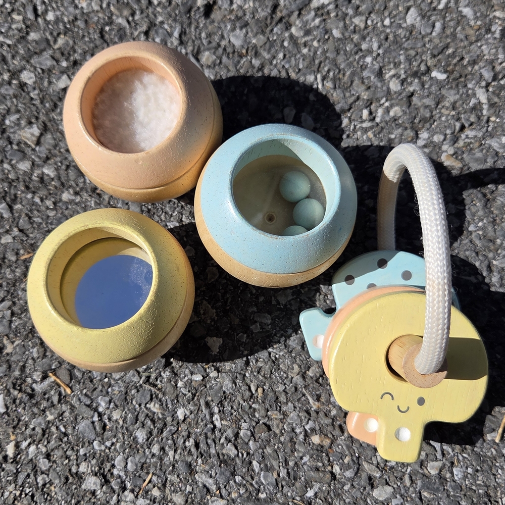 Plan Toys Sensory Tumblers and Rattle Keys